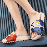Summer Women Home Flip Flops Soft Bottom Unisex Slides-BS01085-Veeddydropshipping